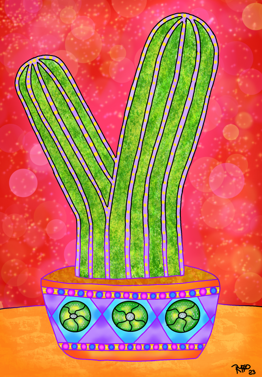 Offering of Growth - Contemporary Fine Art Print