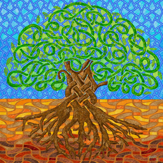 Rooted Path - Contemporary Fine Art Print