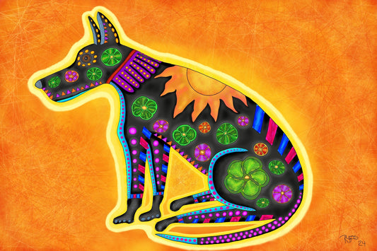 Celestial Xolo - Contemporary Fine Art Print