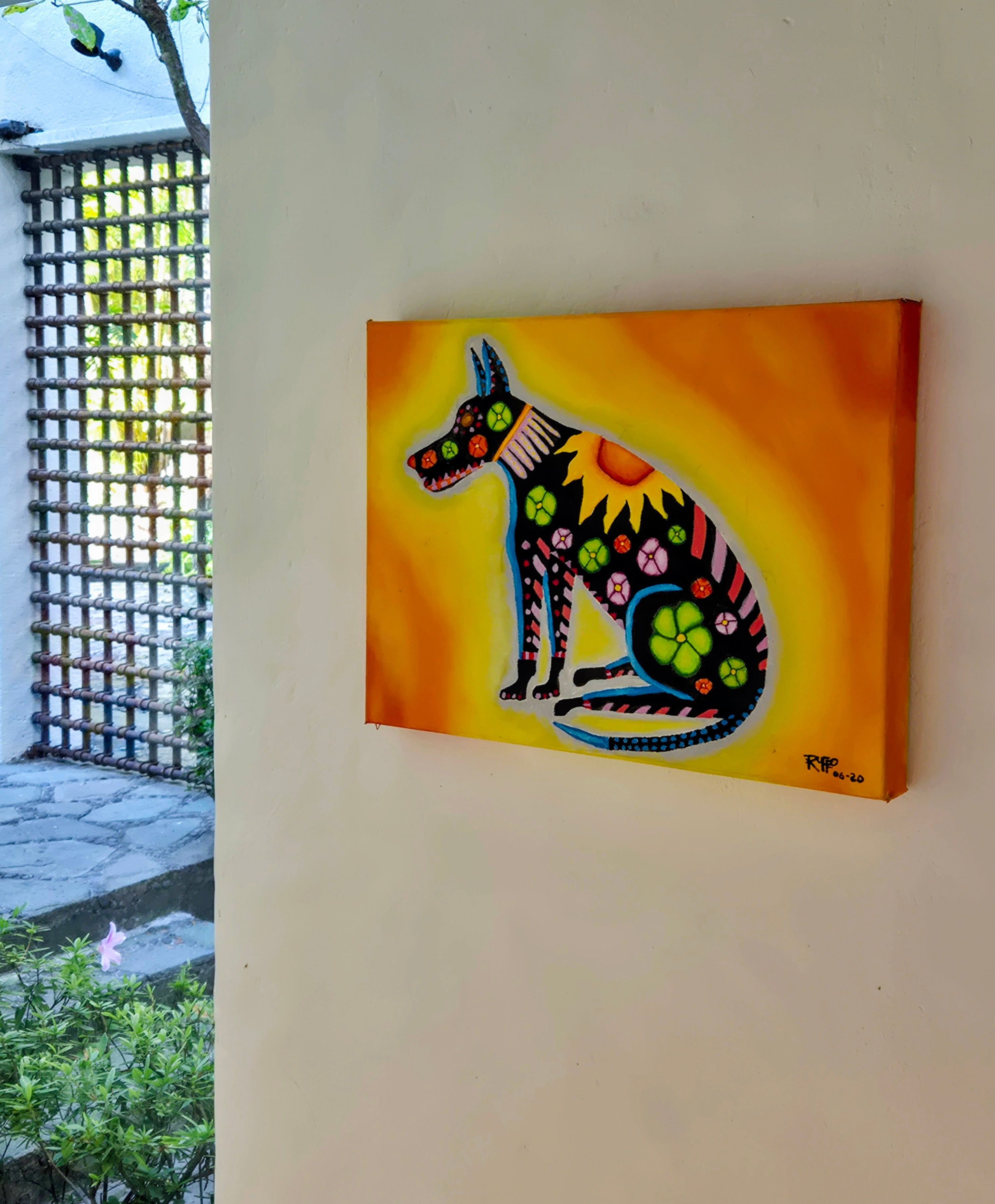 Celestial Xolo - Contemporary Fine Art Print – Mixcoart