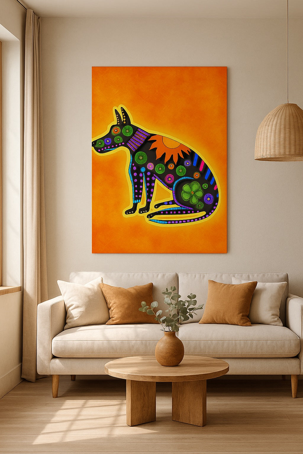 Celestial Xolo - Contemporary Fine Art Print