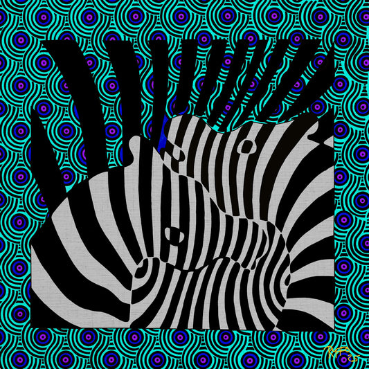 Dazzled in Contrast - Contemporary Fine Art Print