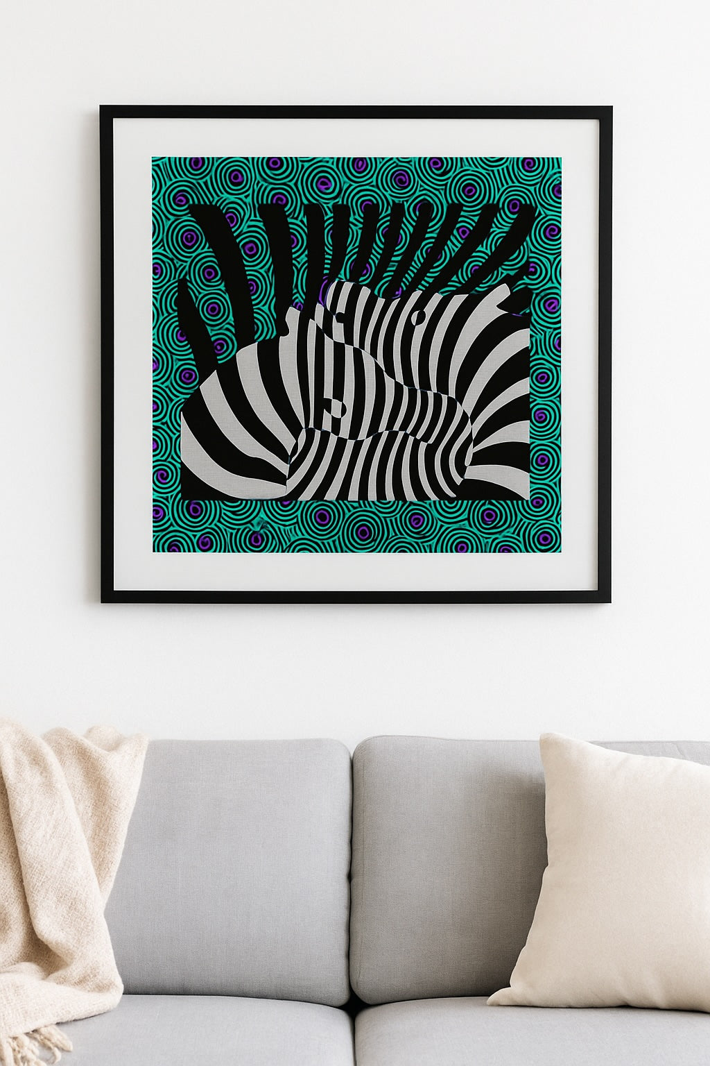 Dazzled in Contrast - Contemporary Fine Art Print