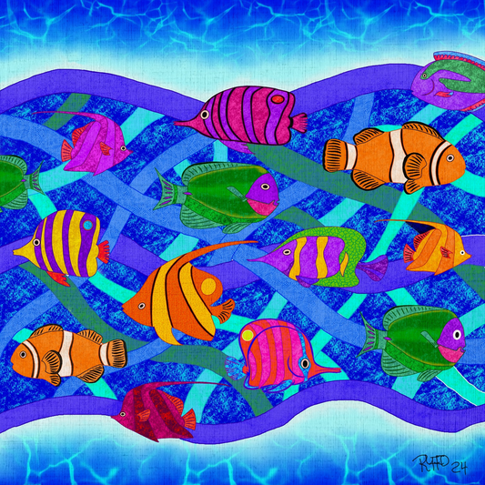 Fish Bowl - Contemporary Fine Art Print