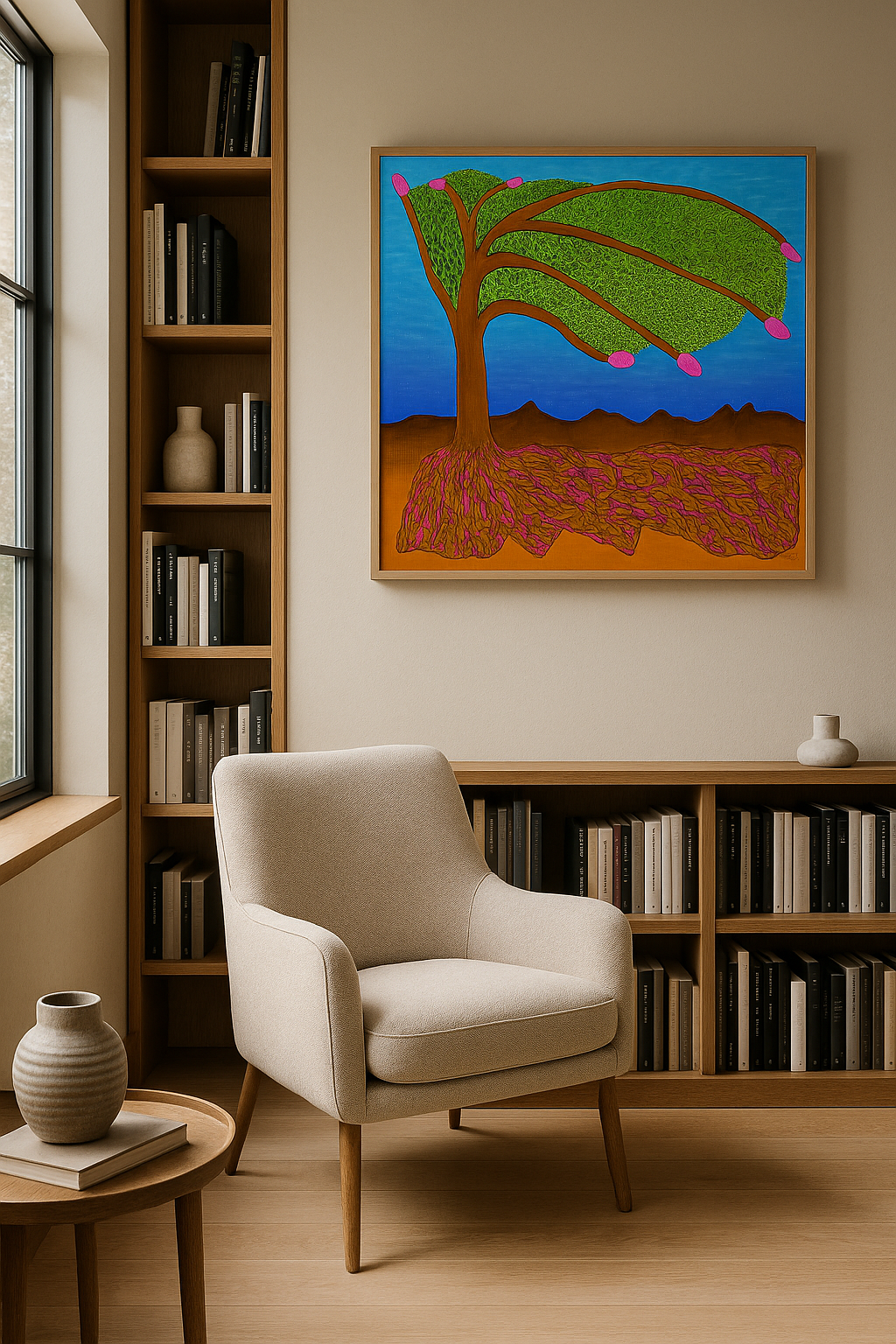 Night Tree - Contemporary Fine Art Print