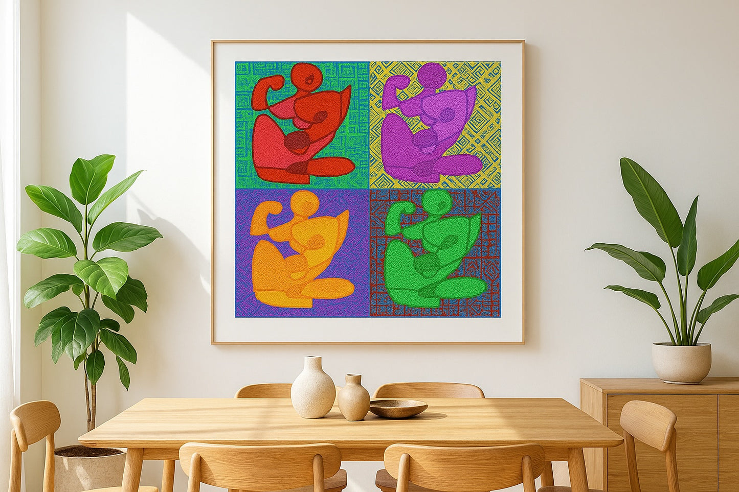 Rhythms of Strenth - Contemporary Fine Art Print