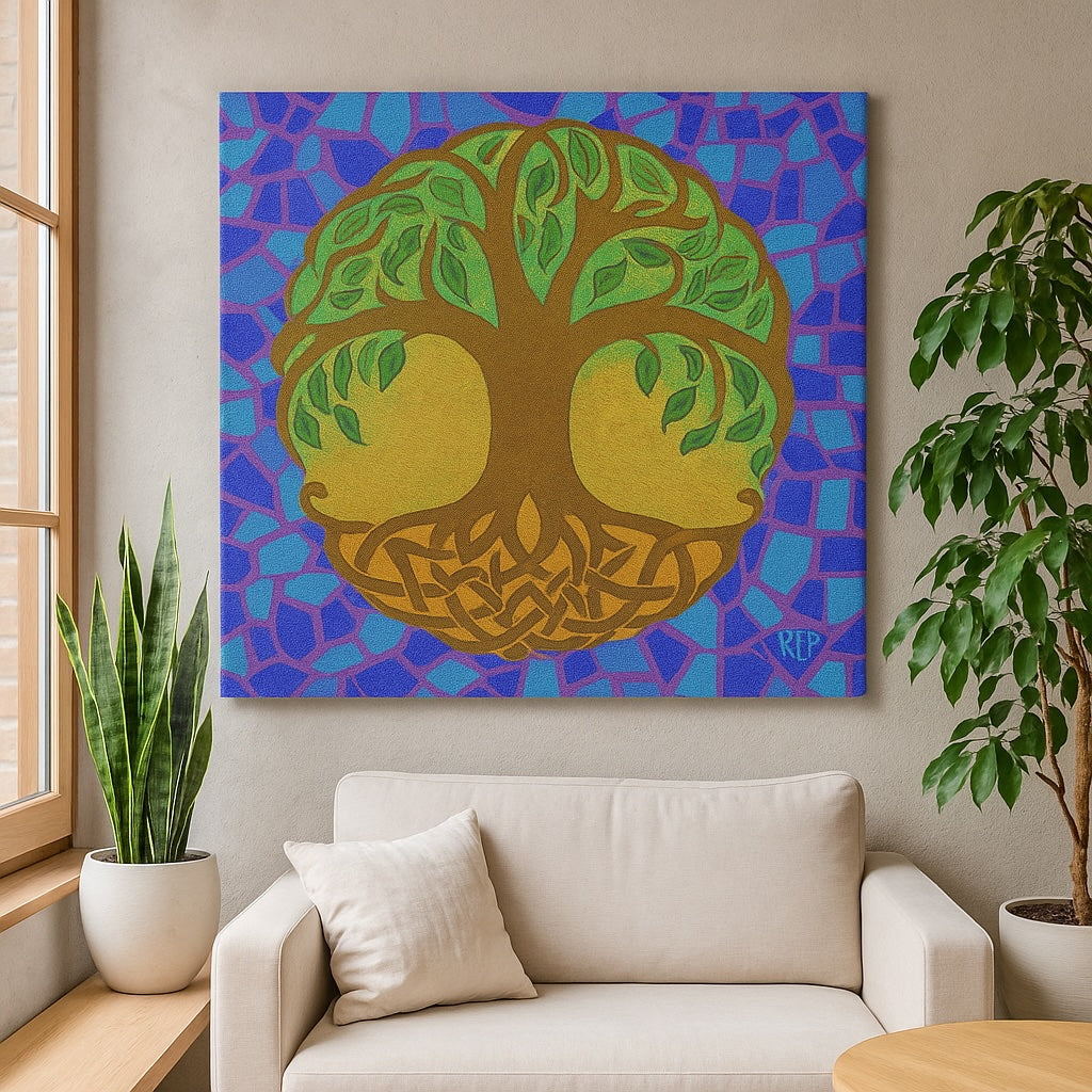 Roots of Harmony - Contemporary Fine Art Print