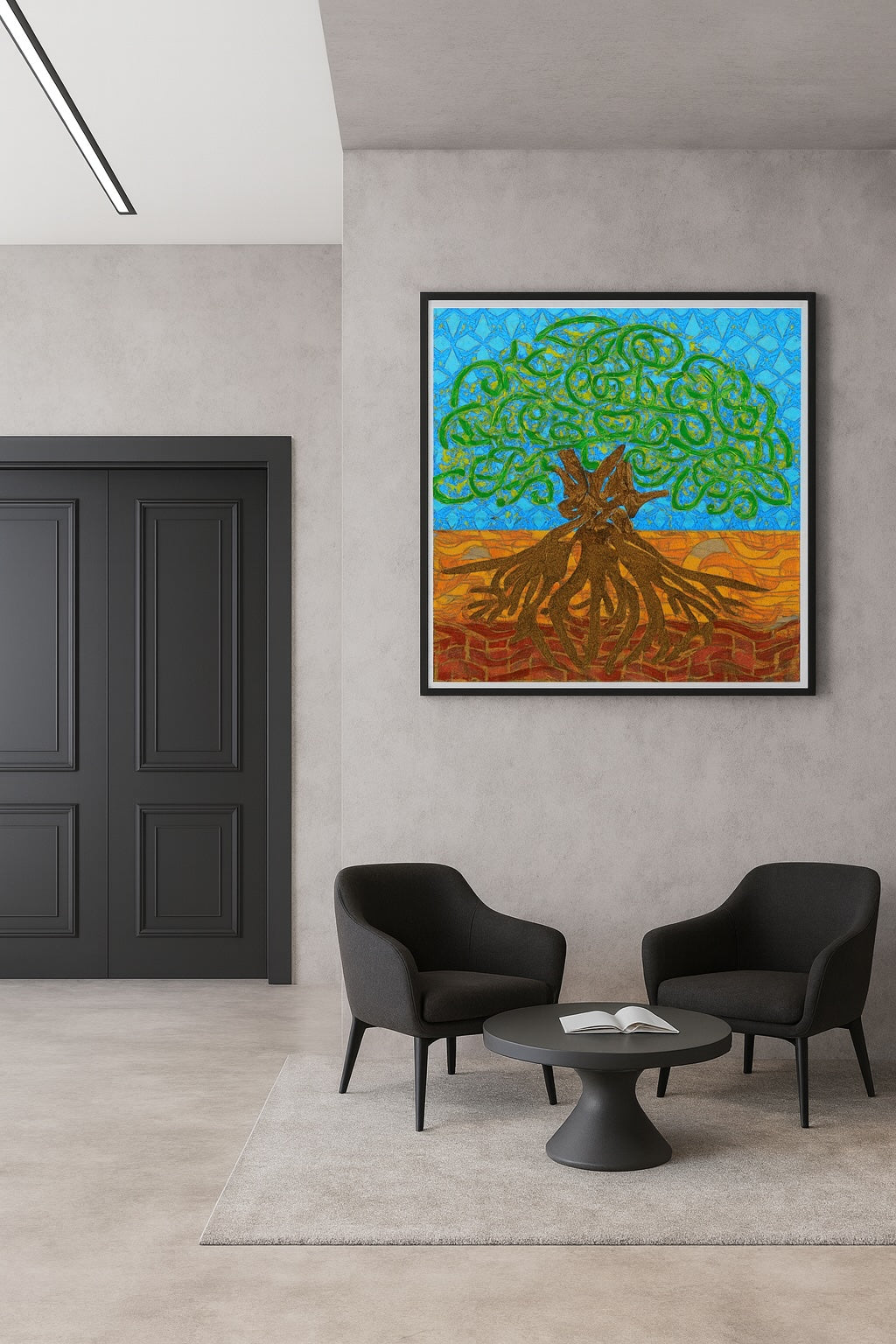 Rooted Path - Contemporary Fine Art Print