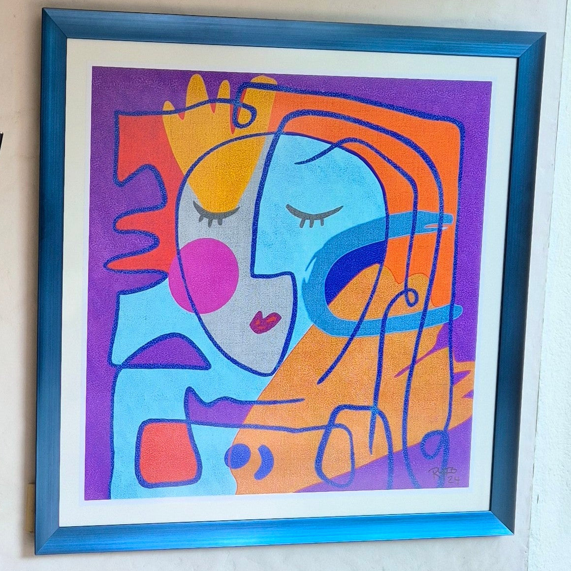 Solstice Face - Contemporary Fine Art Print