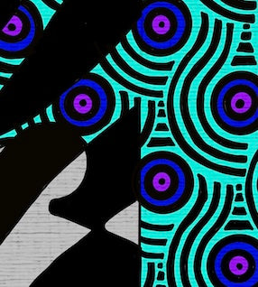 Dazzled in Contrast - Contemporary Fine Art Print