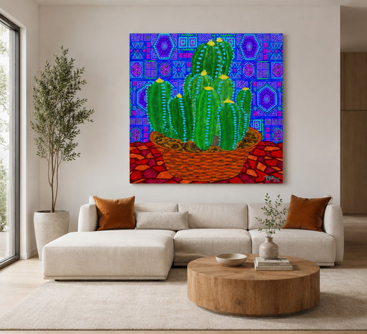 Electric Desert Bloom
