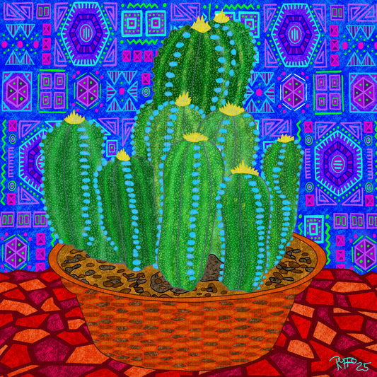 Electric Desert Bloom