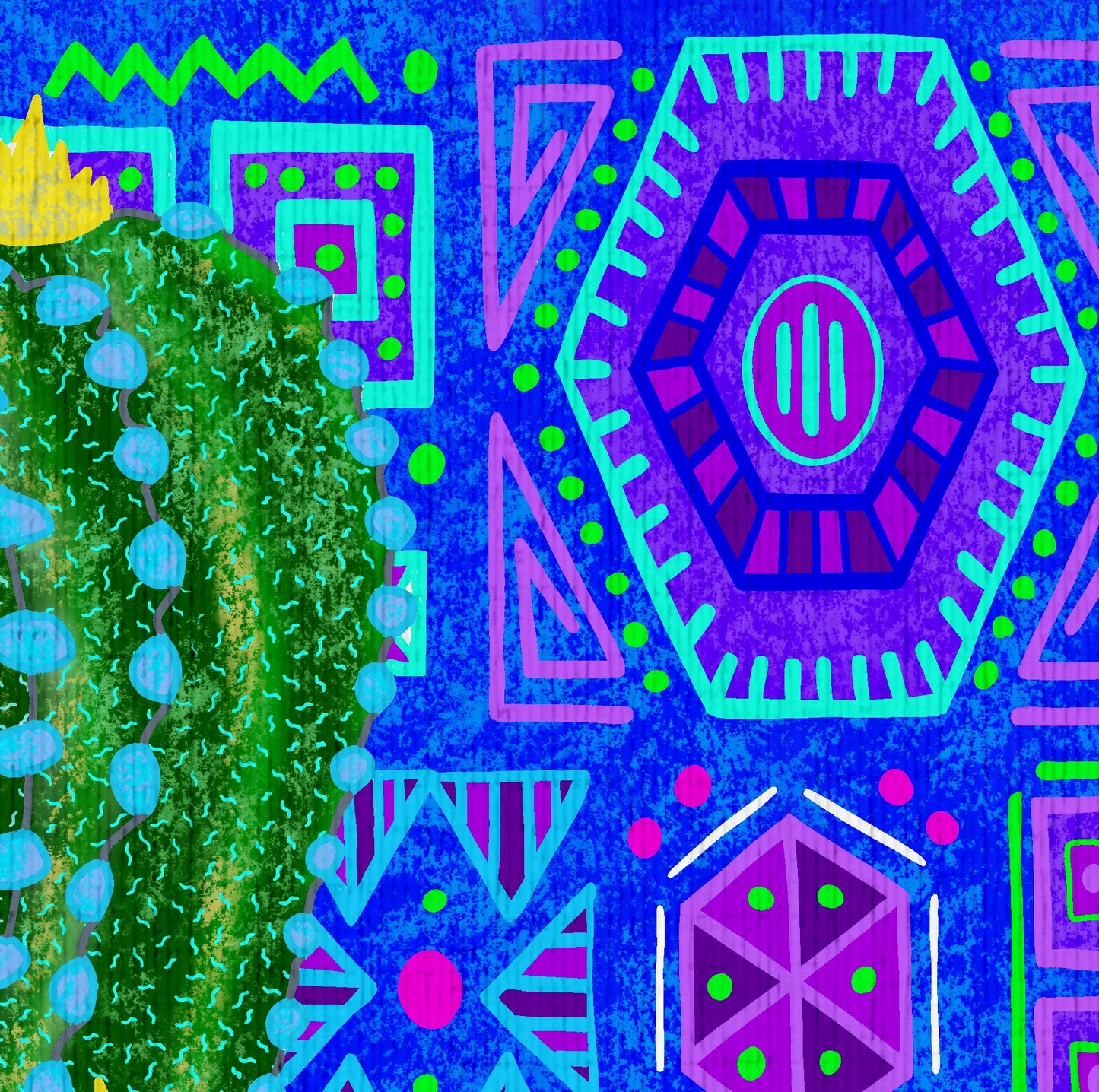 Electric Desert Bloom