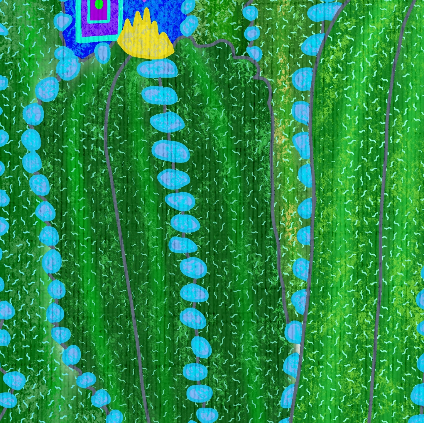 Electric Desert Bloom