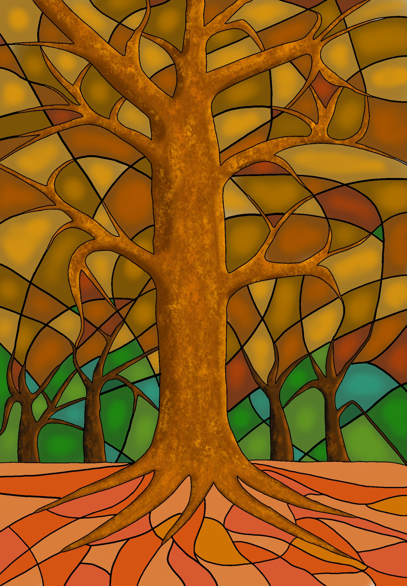 Kaleidoscope Tree