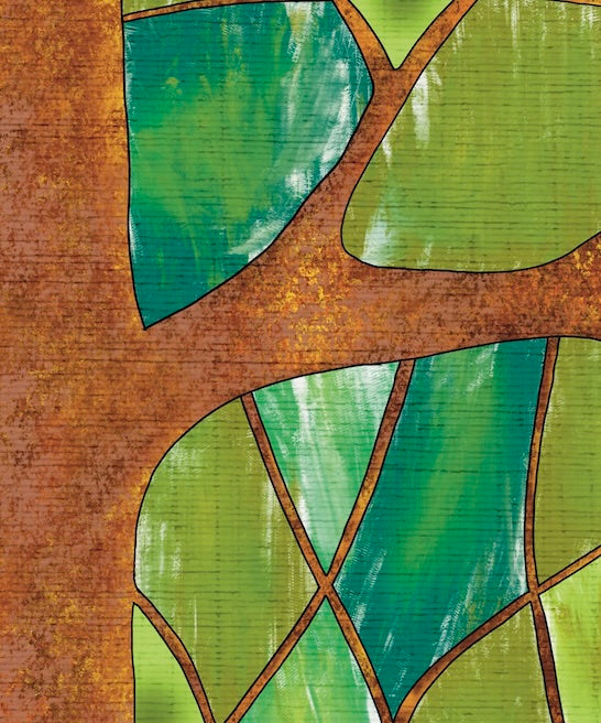 Kaleidoscope Tree - Contemporary Fine Art Print