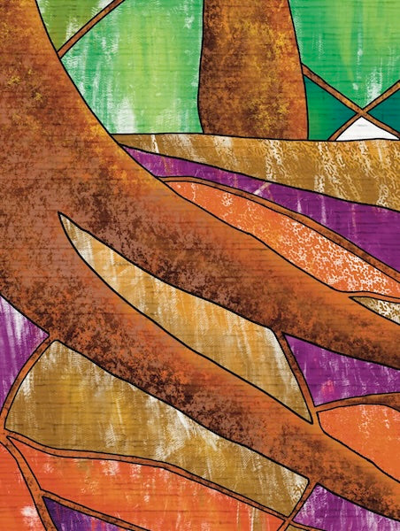 Kaleidoscope Tree - Contemporary Fine Art Print