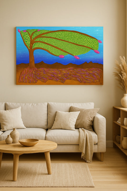 Night Tree - Contemporary Fine Art Print