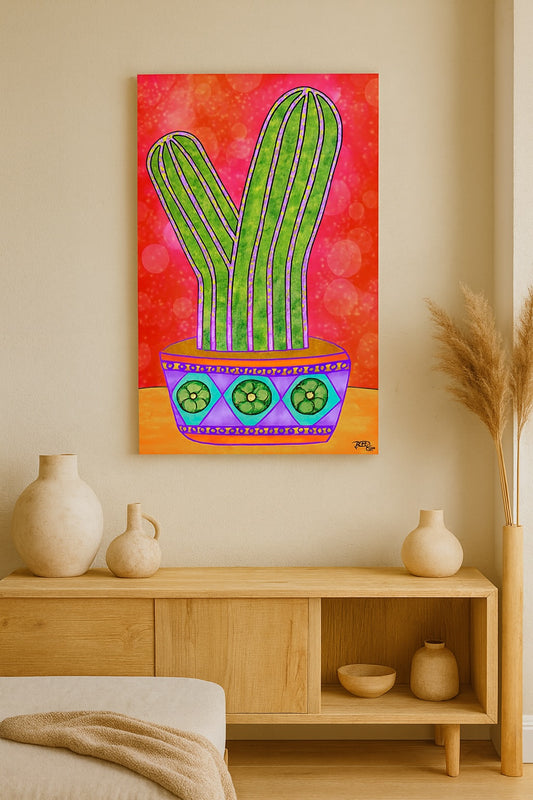 Offering of Growth - Contemporary Fine Art Print