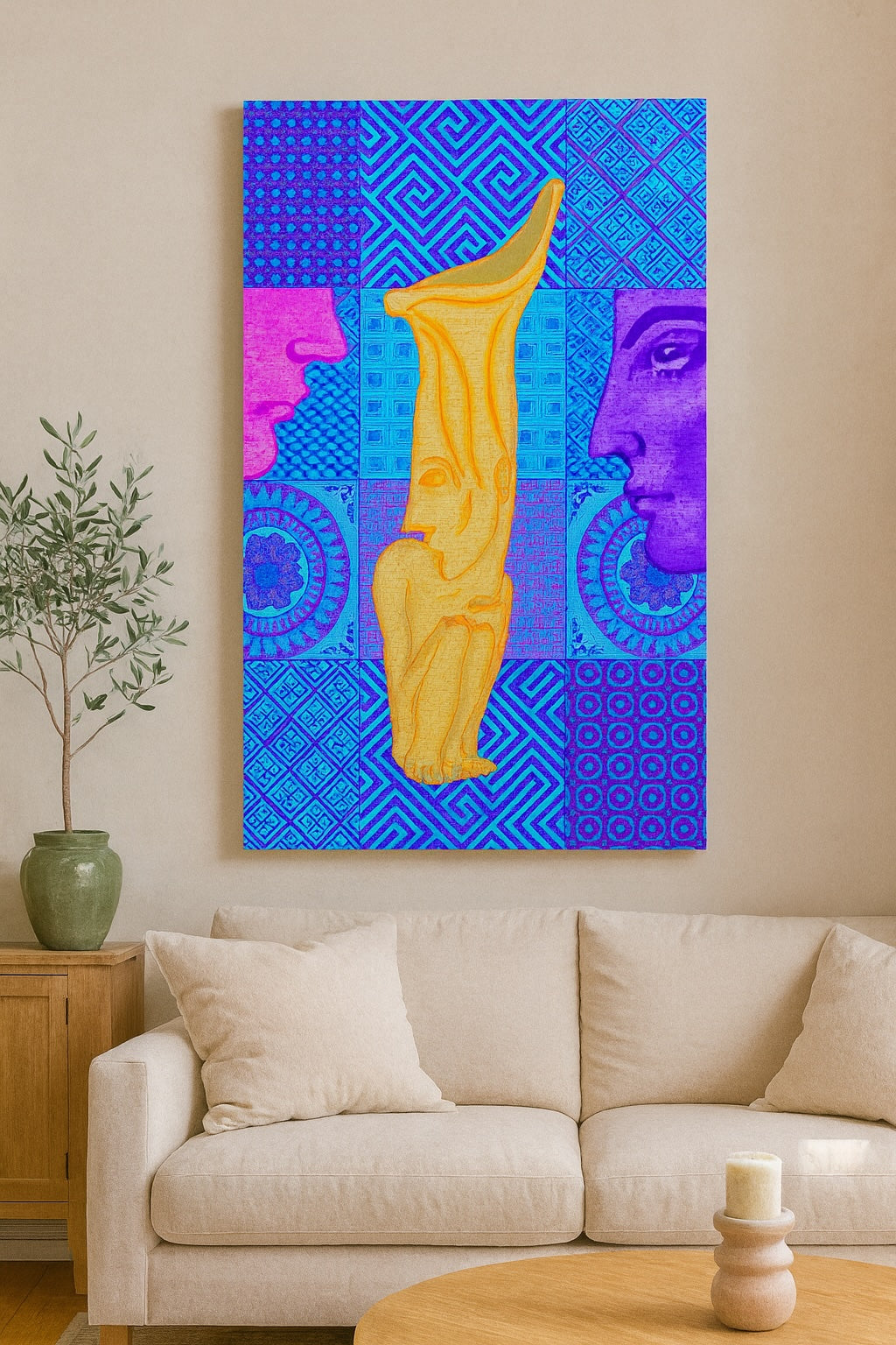 Picasso Faces - Contemporary Fine Art Print