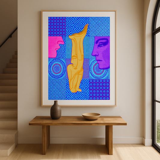 Picasso Faces - Contemporary Fine Art Print