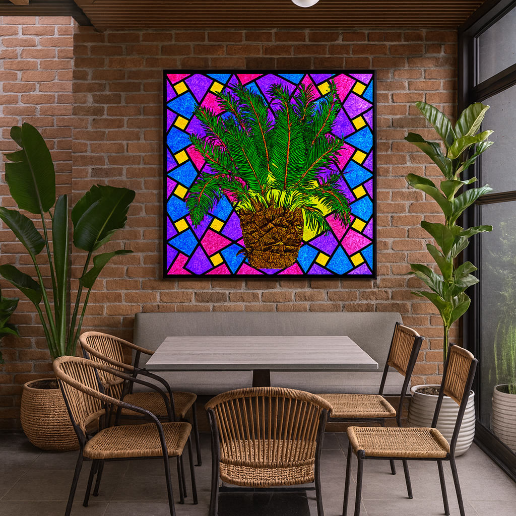 Radiant Cycad Reverie