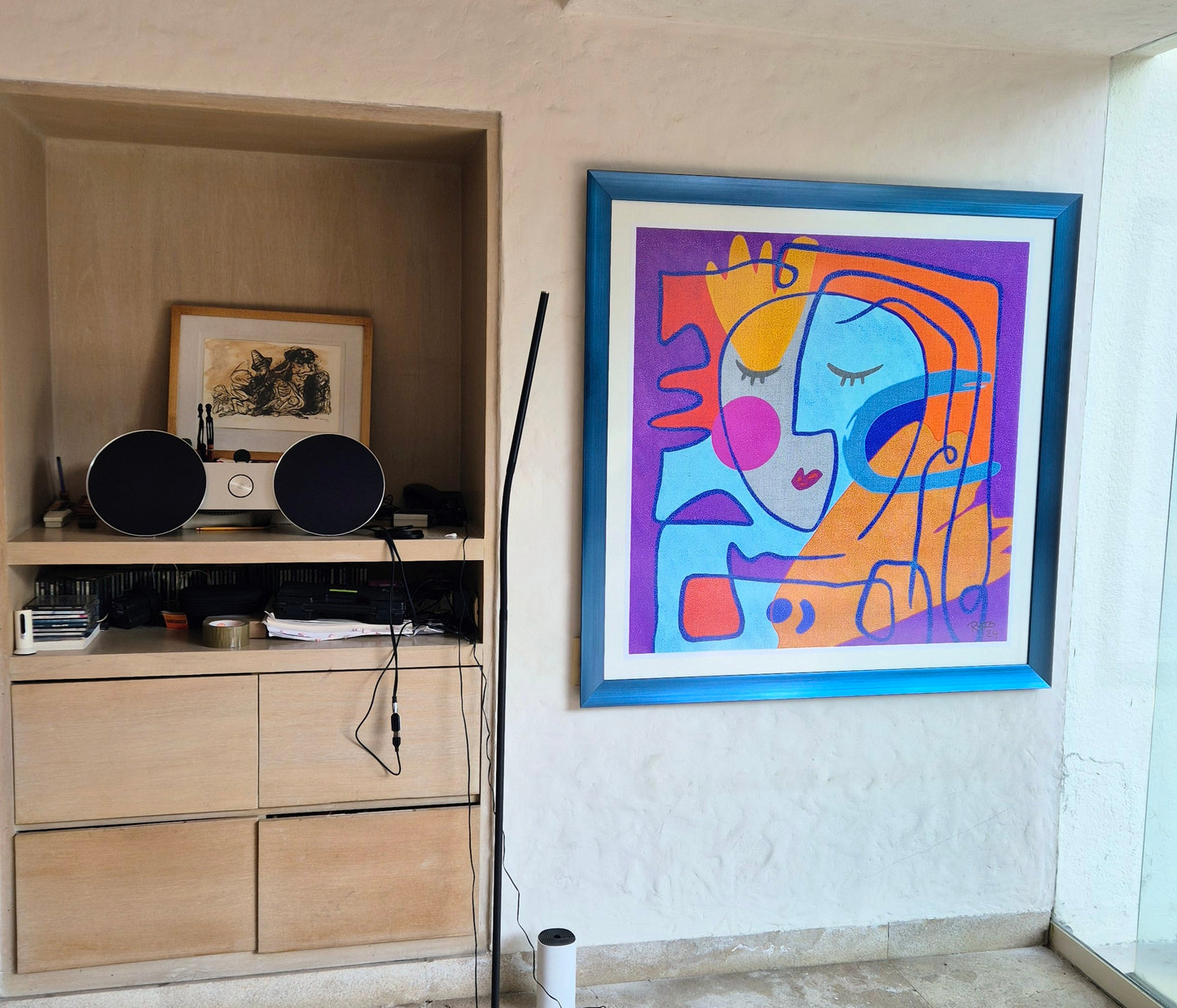 Solstice Face - Contemporary Fine Art Print