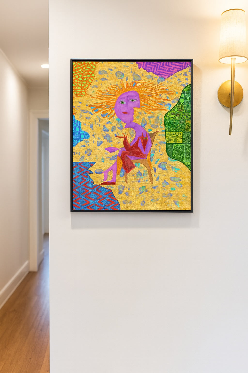 Sunlit Keeper of Creatures - Contemporary Fine Art Print