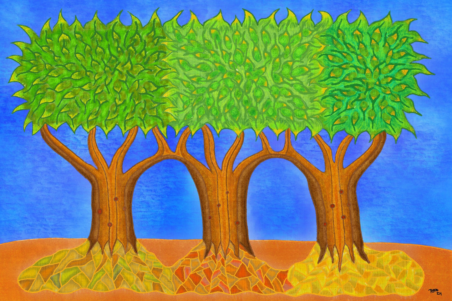 Three Trees