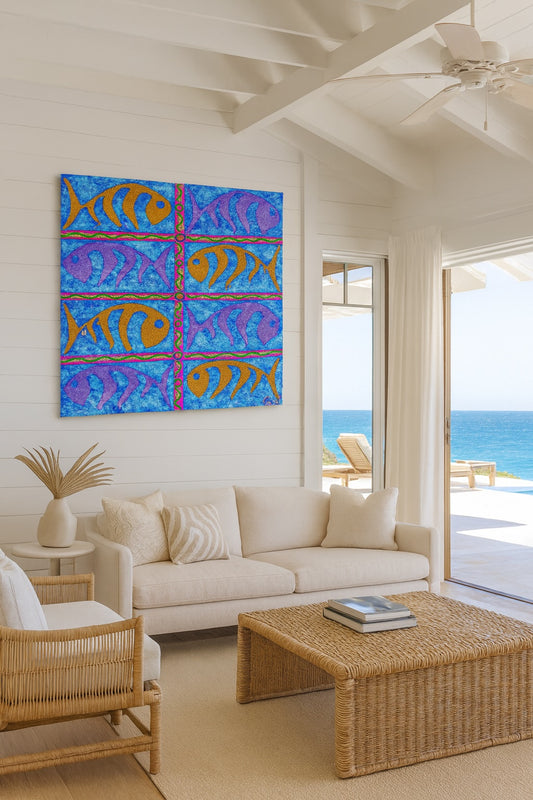 Tides of Memory - Contemporary Fine Art Print