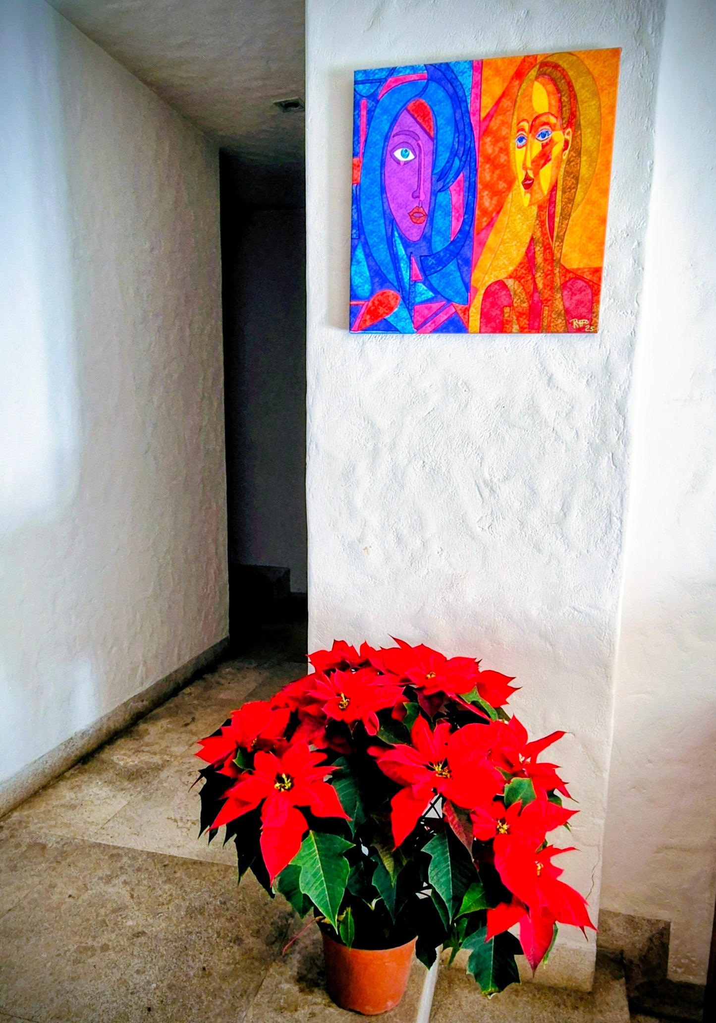 Two Voices in Color - Contemporary Fine Art Print